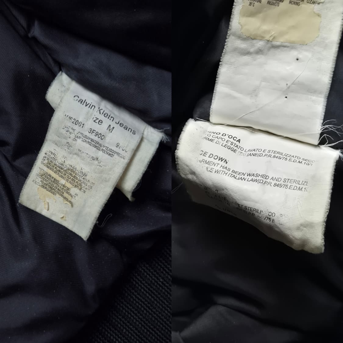 [M] 캘빈클라인 구스다운 크롭 경량자켓 상품이미지9
