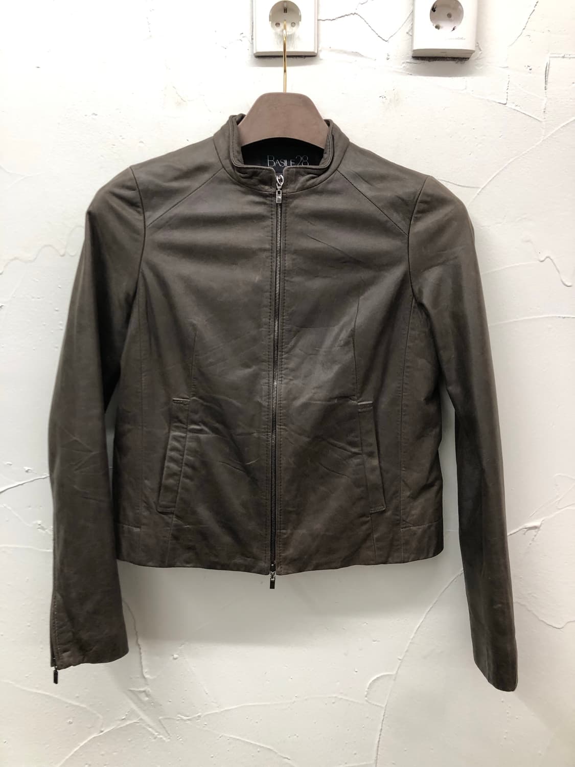 basile28 소가죽 자켓 상품이미지1