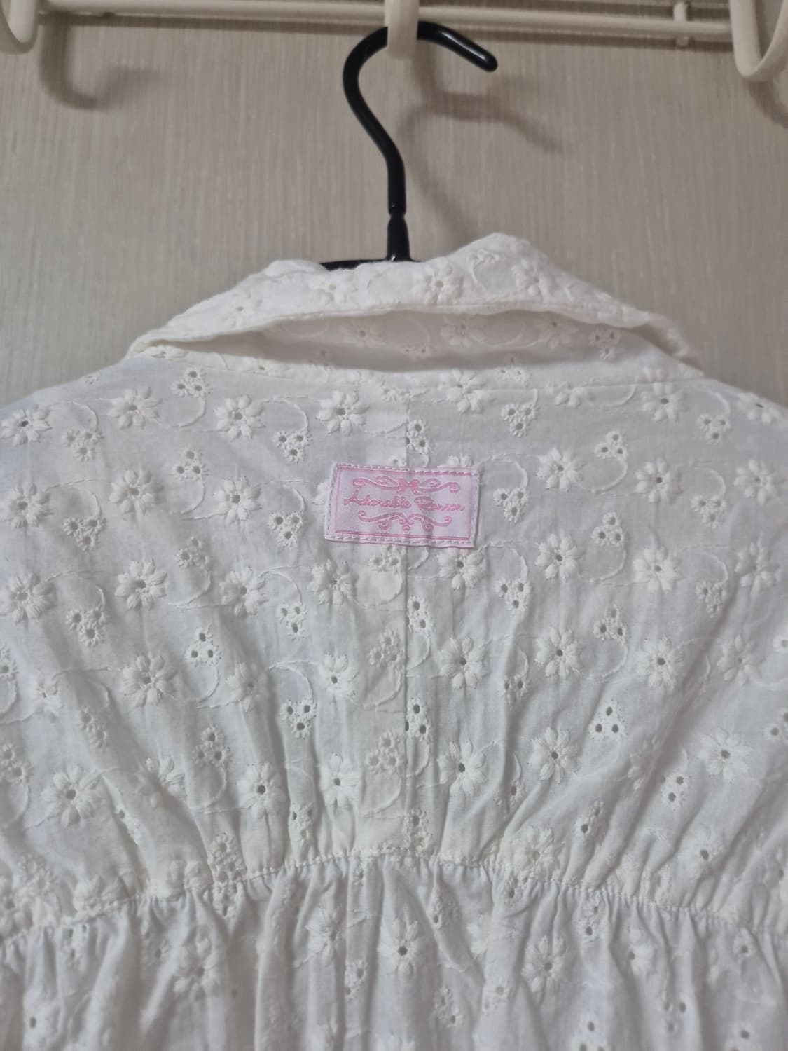 (새제품) 론론 ronron 스프링 윈드점퍼 레이스 자켓 상품이미지7