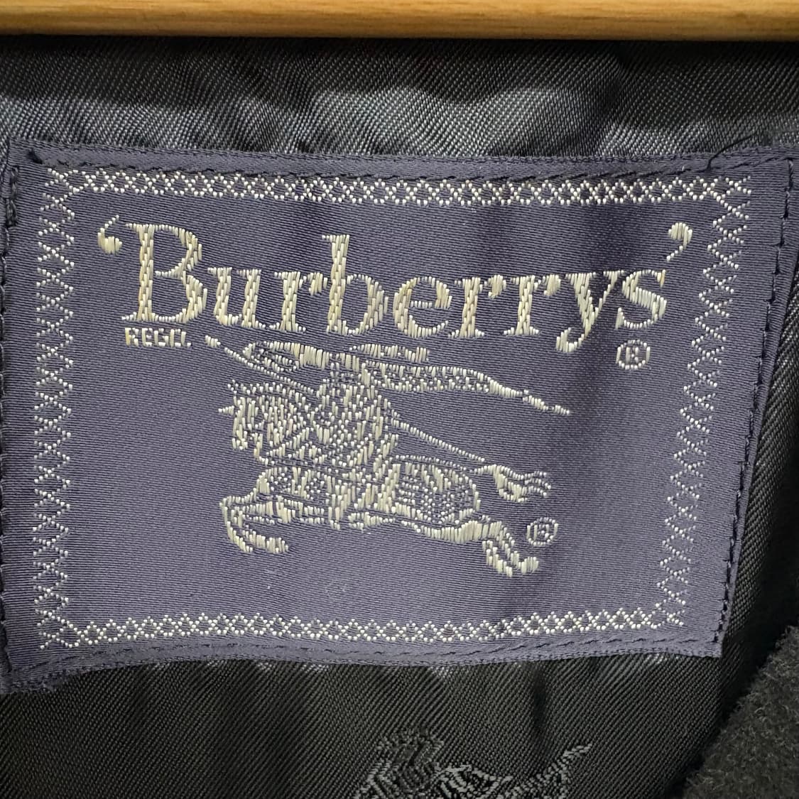 버버리 블랙 롱 코트 남M 상품이미지3