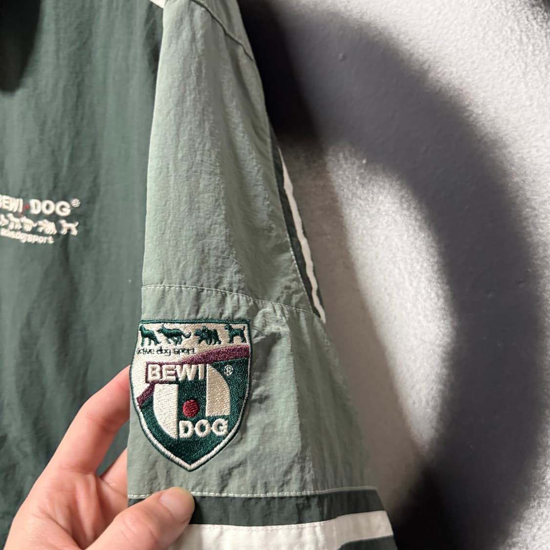 VTG 빈티지 올드스쿨 배색 집업 윈드브레이커 자켓 상품이미지6