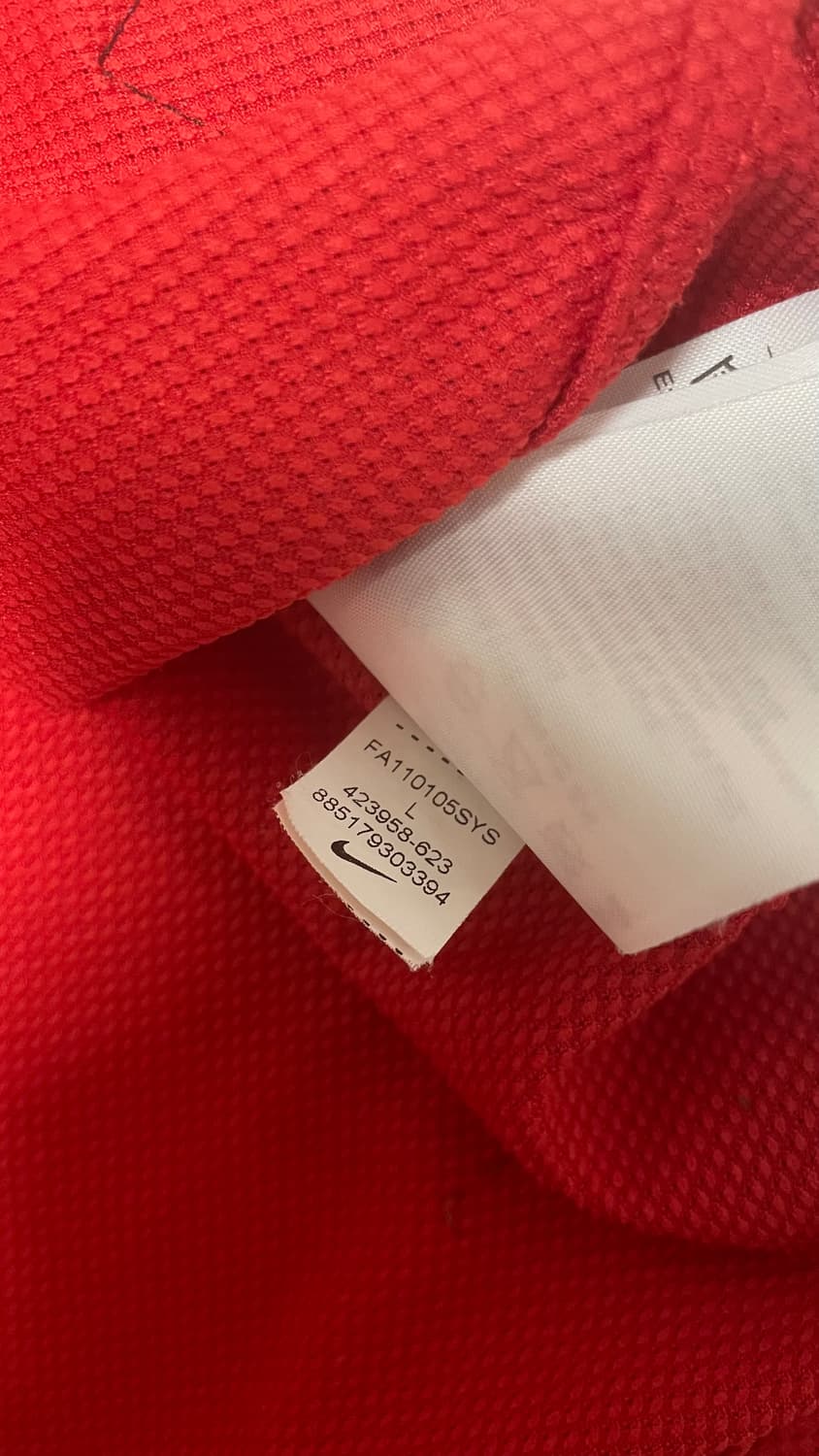 11-12 맨유 유니폼 홈 노마킹 판매 상품이미지4