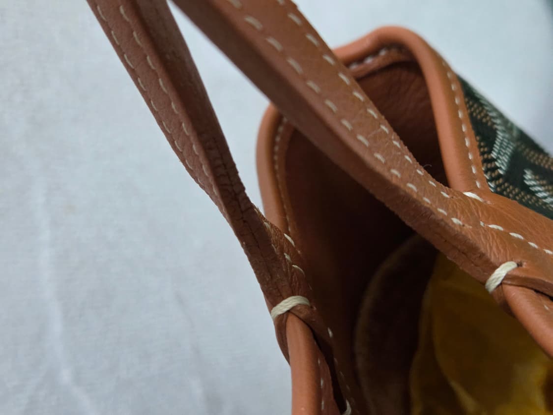 고야드 앙주 미니 백 Black Tan 상품이미지7