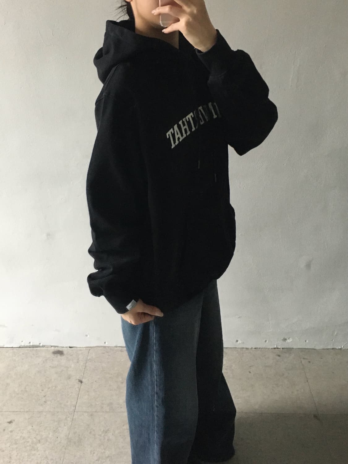 디스이즈네버댓 스펠 후드티 상품이미지2