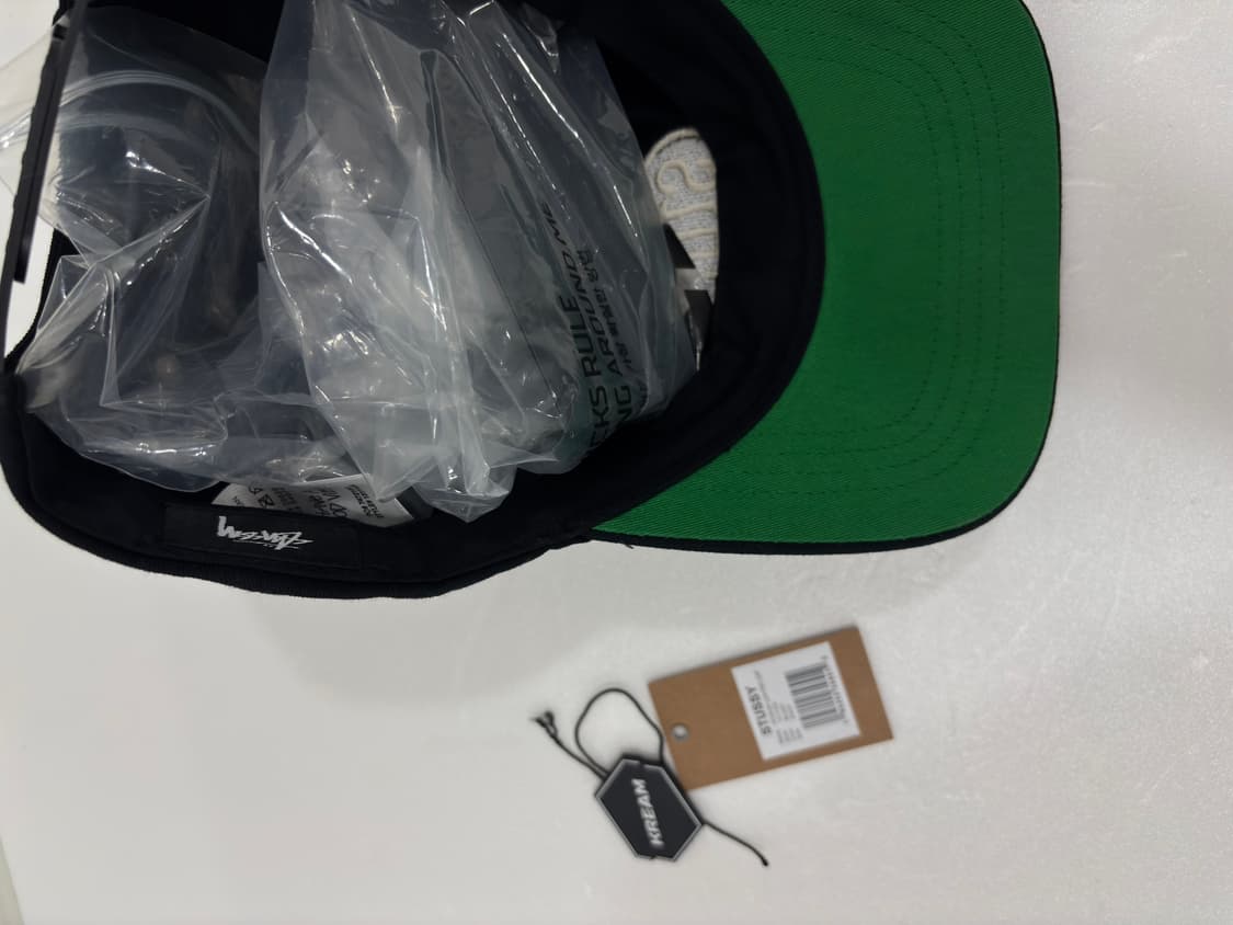 스투시 핏스탑 로우 프로 캡 블랙 상품이미지8