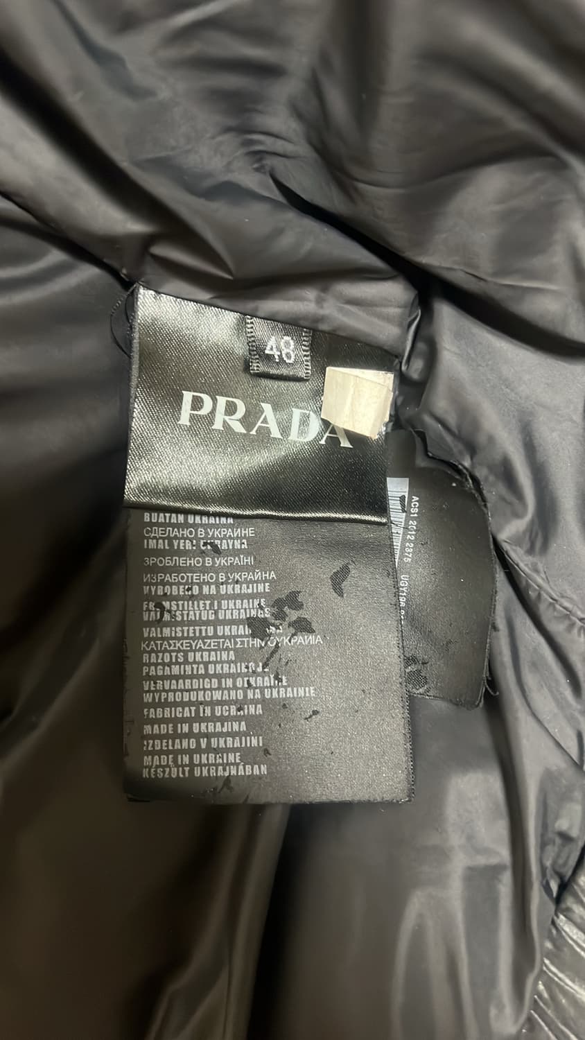프라다 프리미엄 다운 라이트 경량패딩 48 상품이미지9