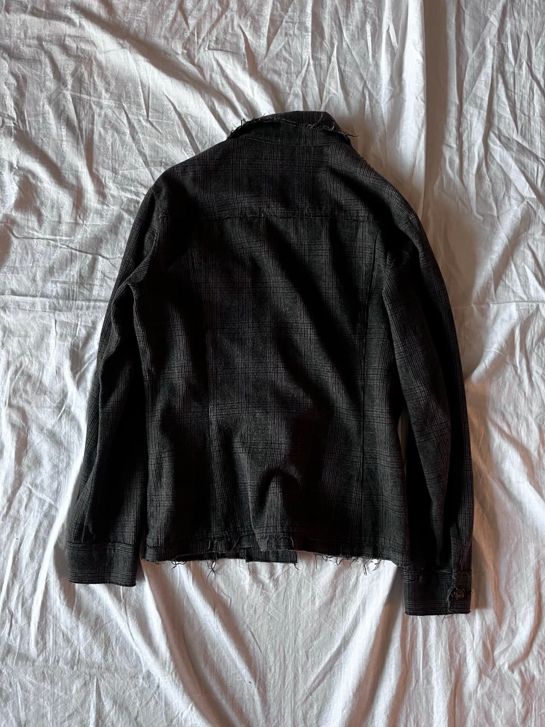 Vintage Grunge Cotton Blazer 상품이미지5