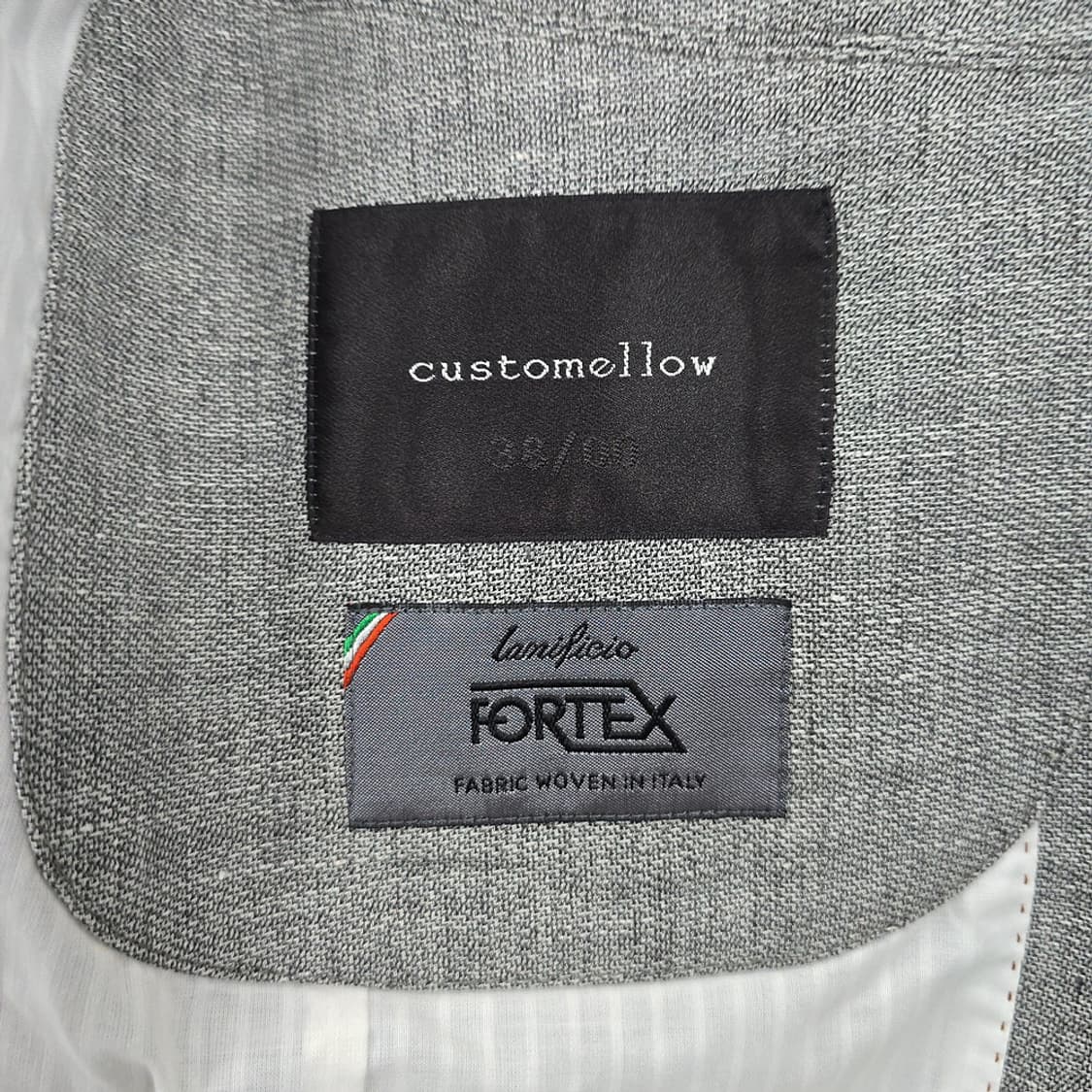남성용 커스텀멜로우 customellow 울 린넨 혼방 자켓코트 100 상품이미지6