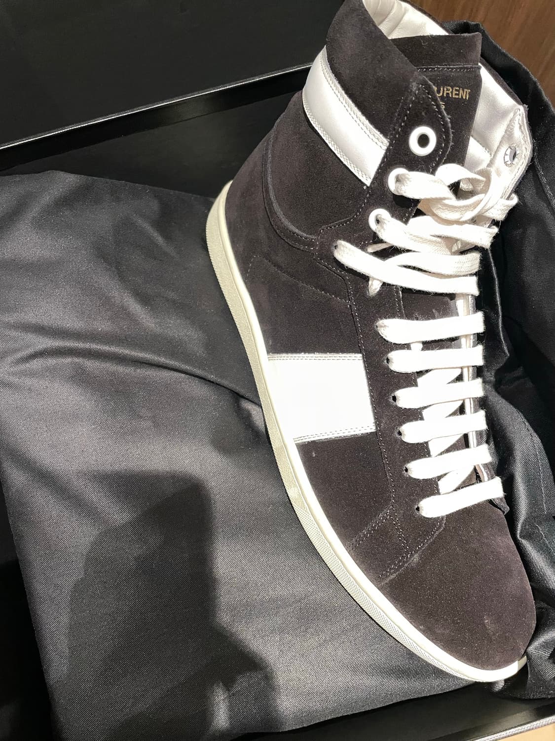 생로랑 하이탑 블랙 41 상품이미지1