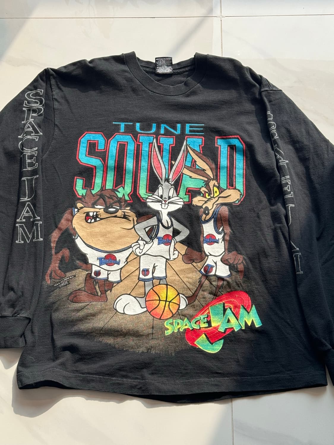 90s 오리지널 스페이스잼 스쿼드 롱슬리브스  상품이미지1