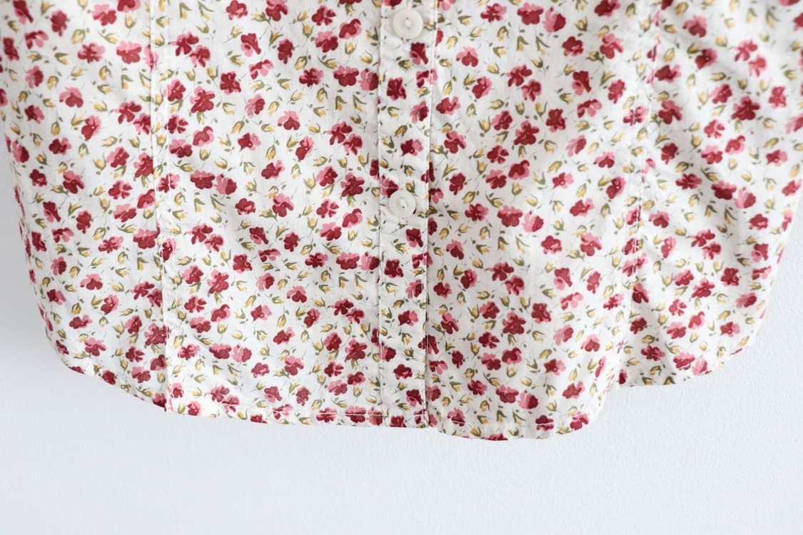 Vtg flower western shirt 상품이미지3