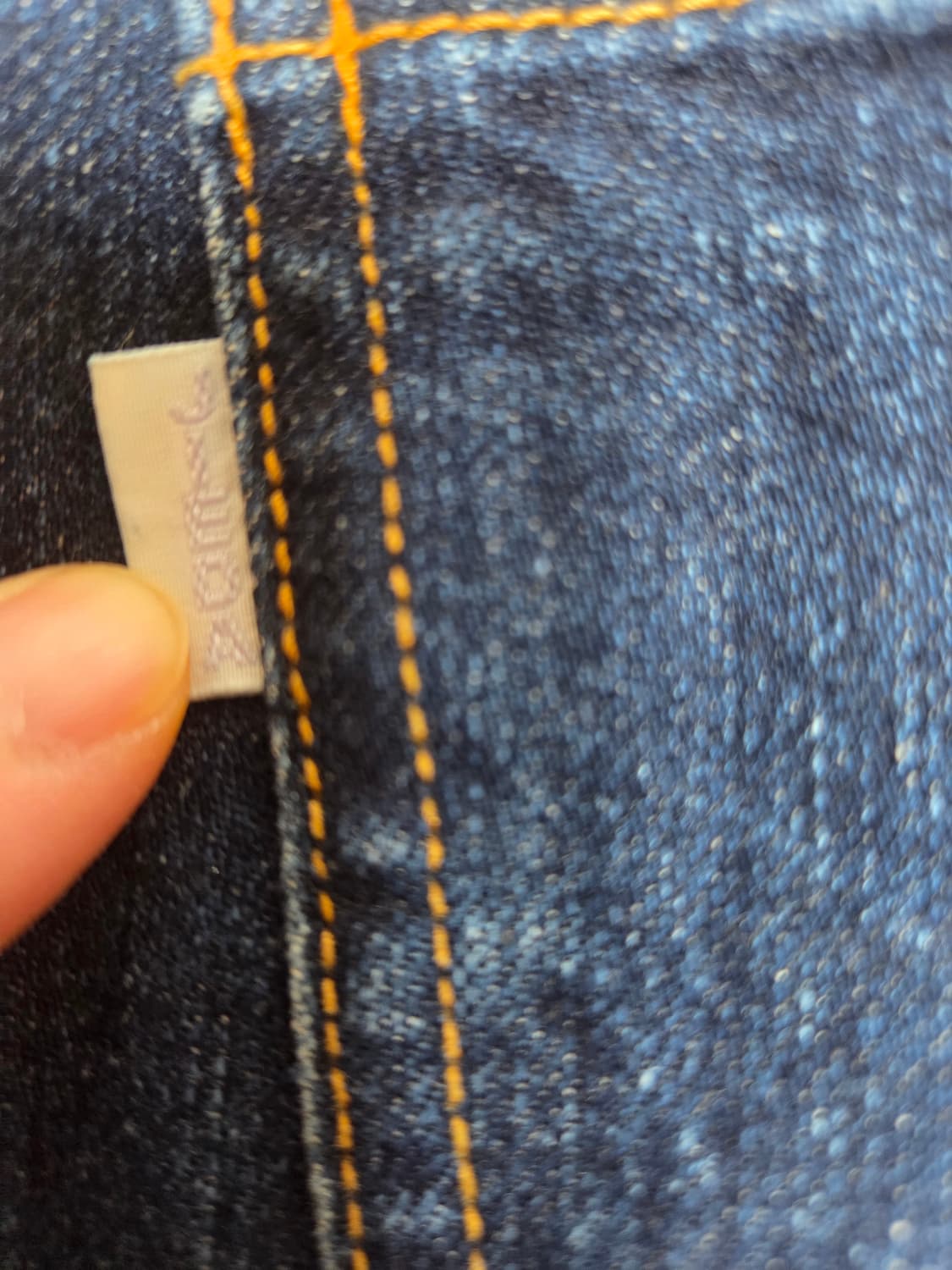 Jieda 와이드 데님 팬츠 상품이미지5