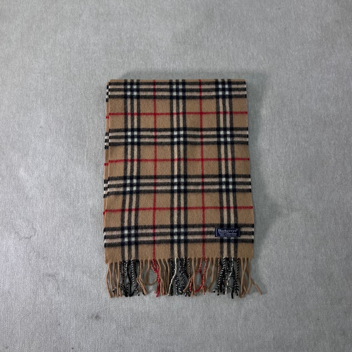 버버리 노바체크 램스울 베이지 머플러 상품이미지2