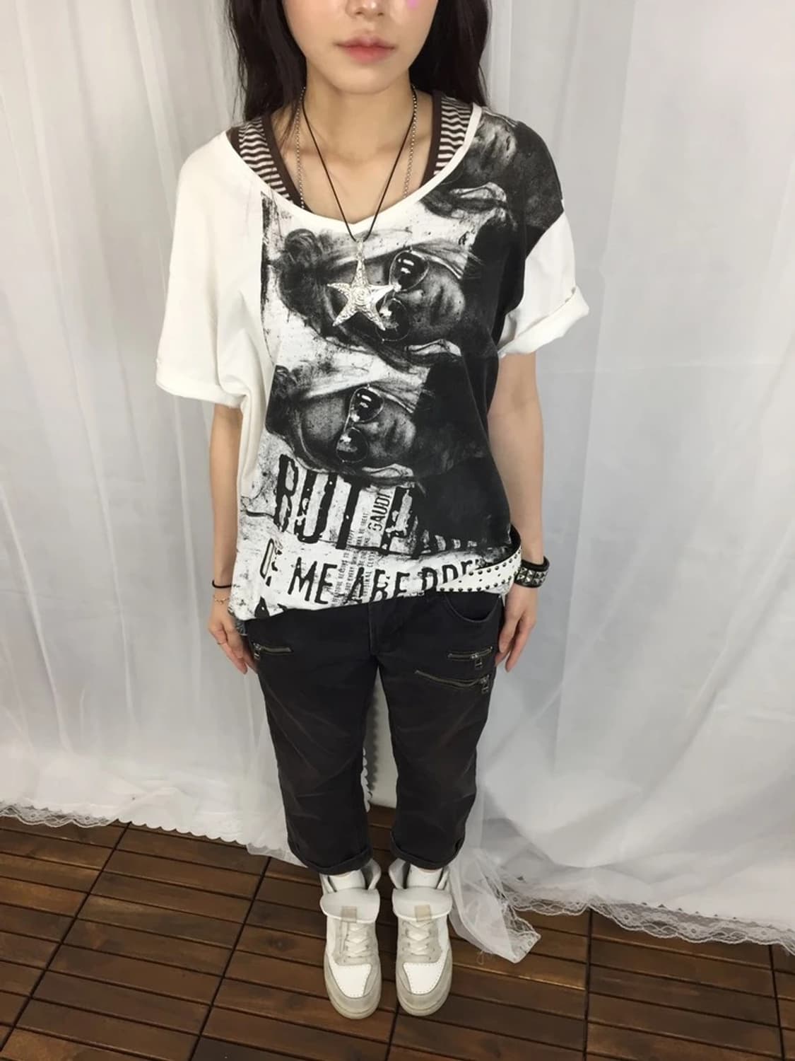 GAUDI Koala Graphic Tee White 상품이미지2