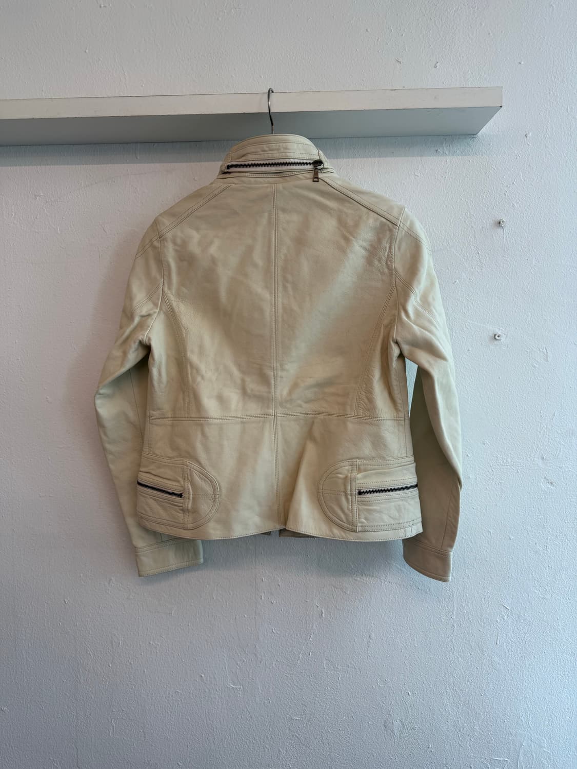 양가죽 집업자켓 상품이미지5