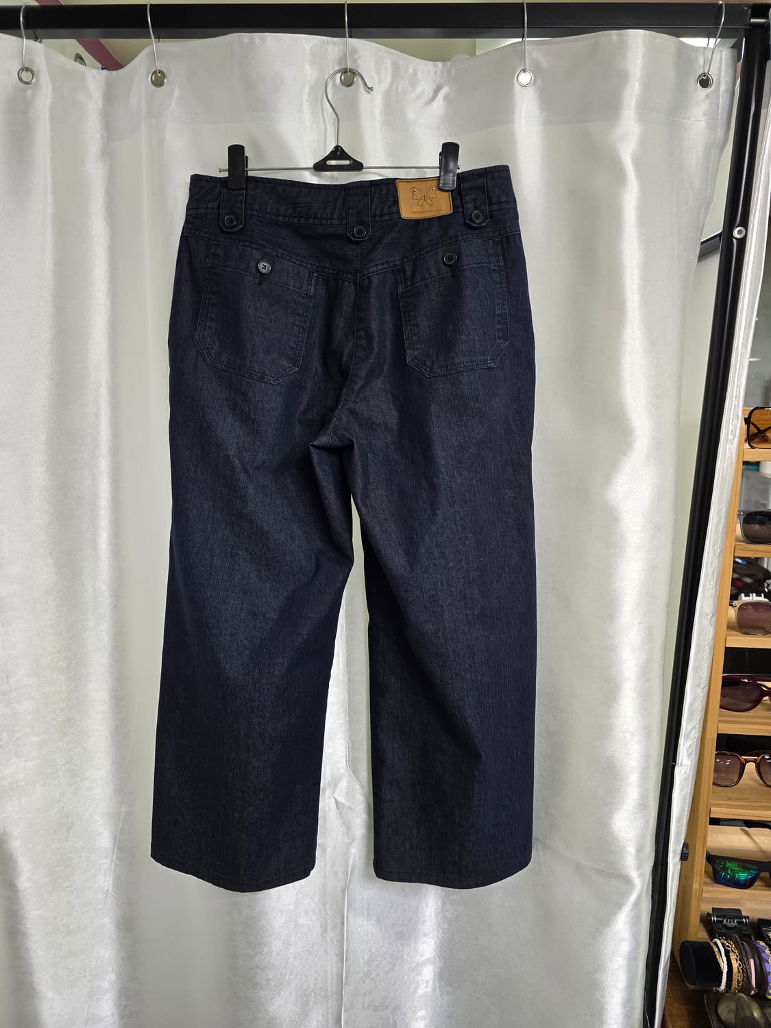 톰보이 데님 와이드 팬츠 (1451) 상품이미지2