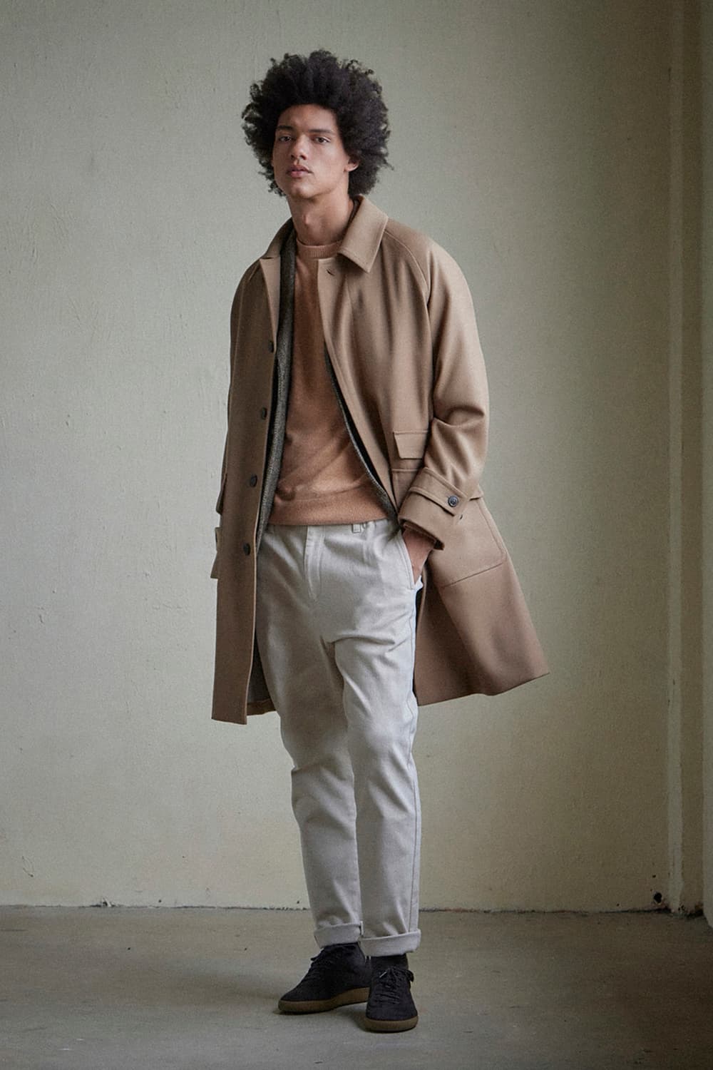 [95] 시리즈 series 트래블러 발마칸 트윌 코트 샌드 베이지 상품이미지2