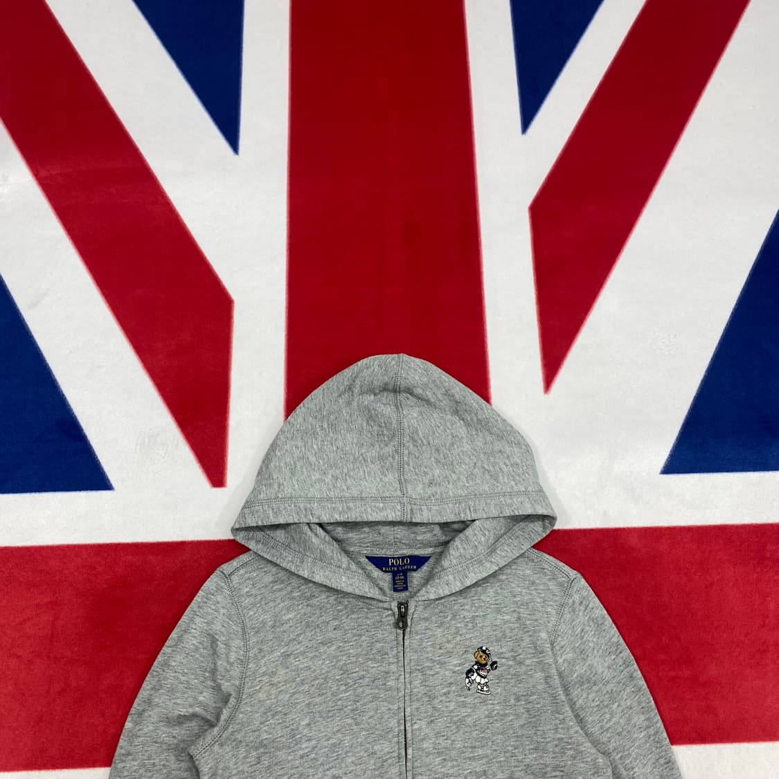 폴로베어 후드집업 실측 여성44 상품이미지3