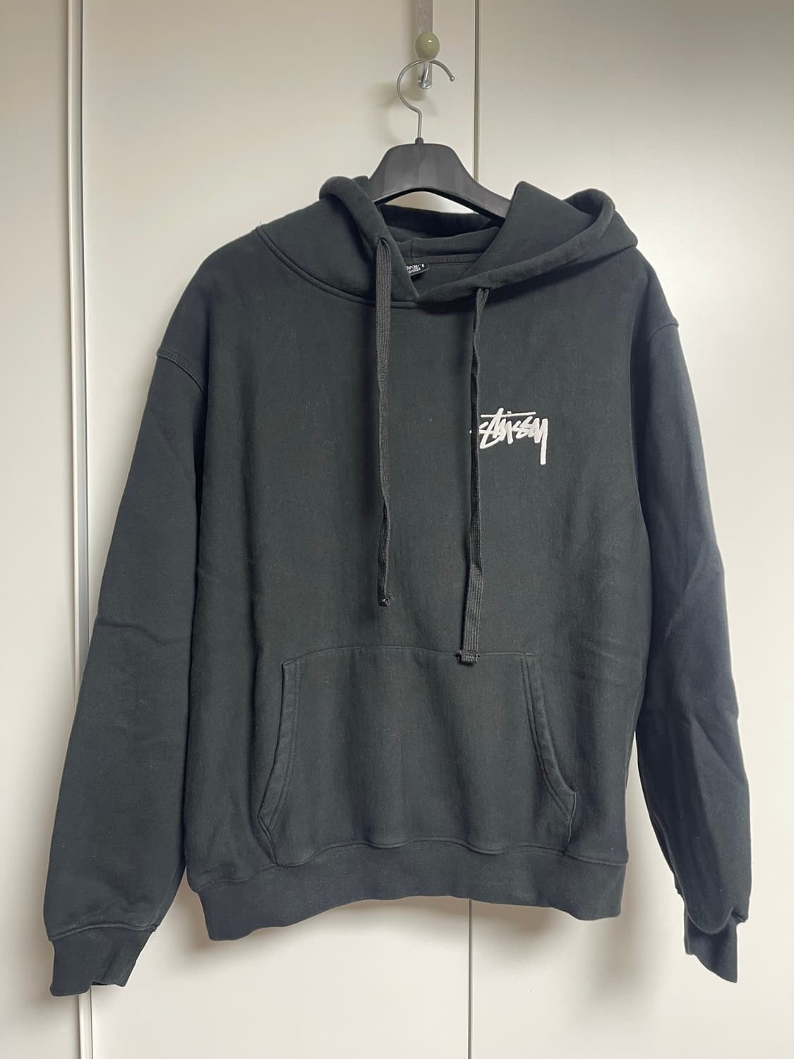 스투시 8볼 페이드 후드 블랙 상품이미지3