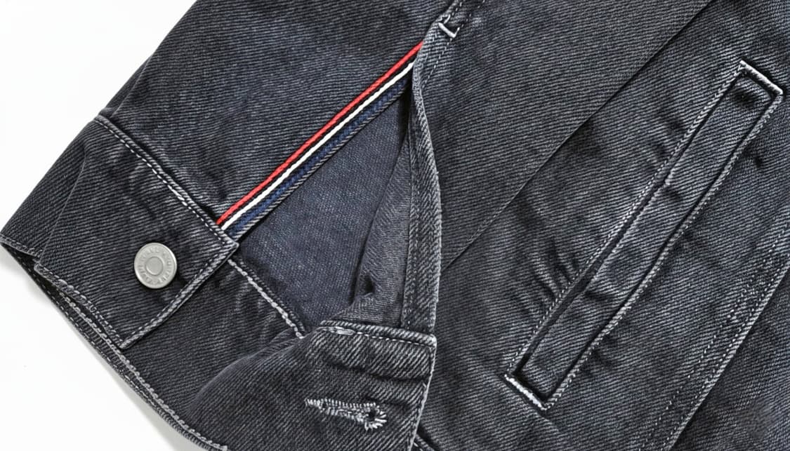 {레어템} 타미 흑청 데님 자켓 [L] 상품이미지6