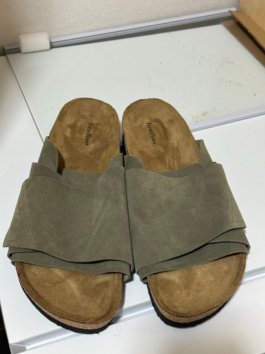 firstfloor 올리브 드랩 샌들, 260 (택없는 새상품) 상품이미지3