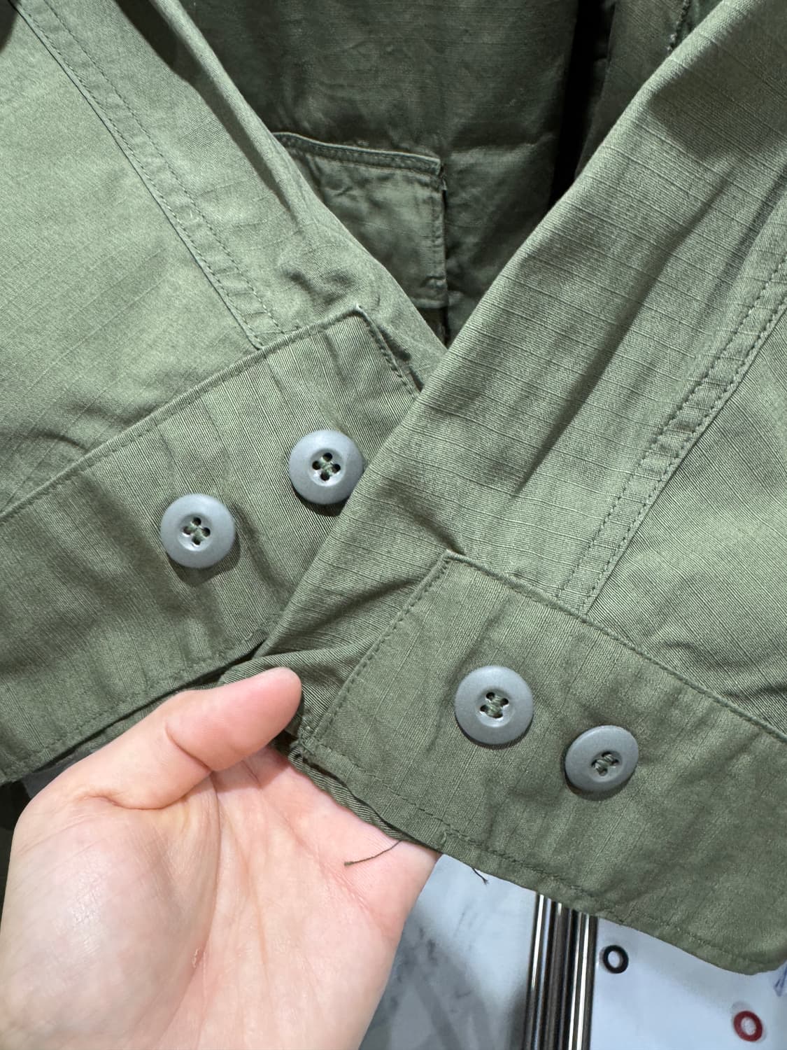 미사용) 69s 미군 정글퍼티그 자켓 (XL) 상품이미지6