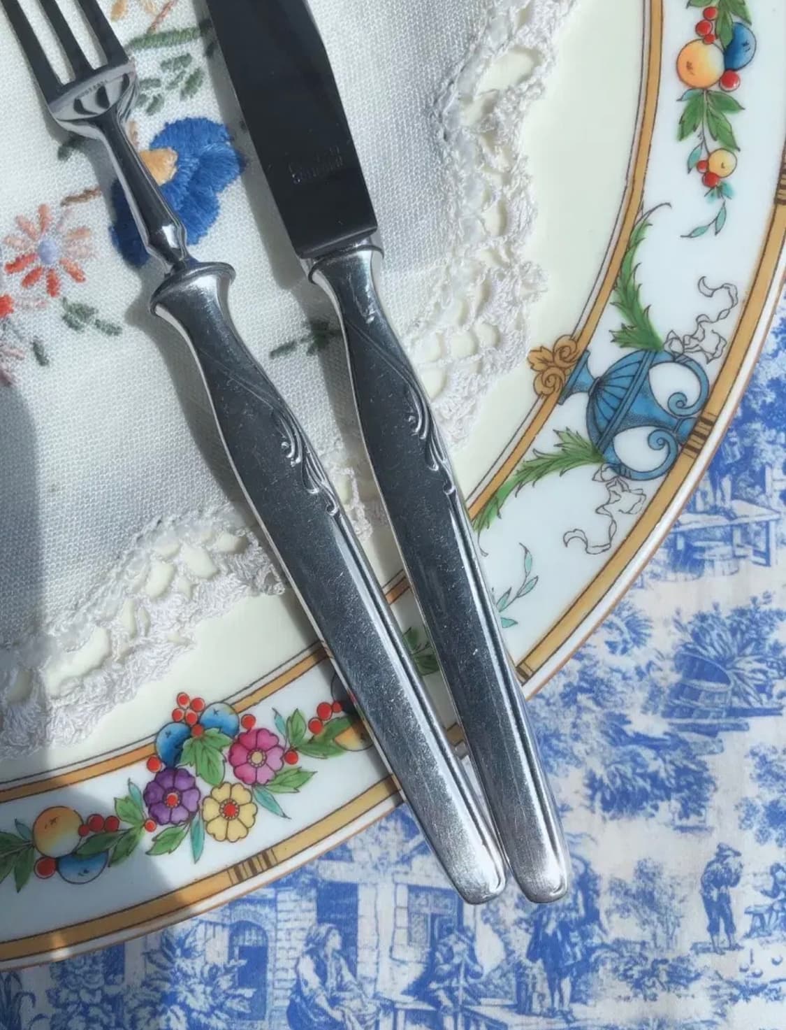 독일 빈티지 실버90 디저트 커트러리세트 상품이미지3