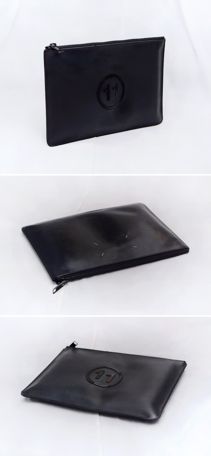 메종 마르지엘라 스티치&11넘버링 로고 양면 클러치백 상품이미지4