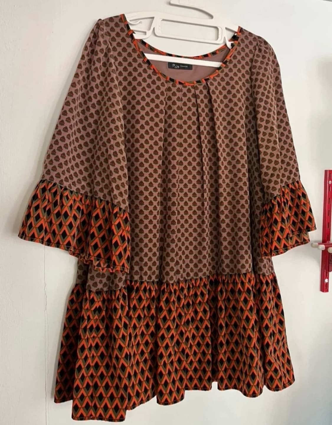 빔즈 Ray BEAMS 벨소매 프릴원피스 블라우스 상품이미지2