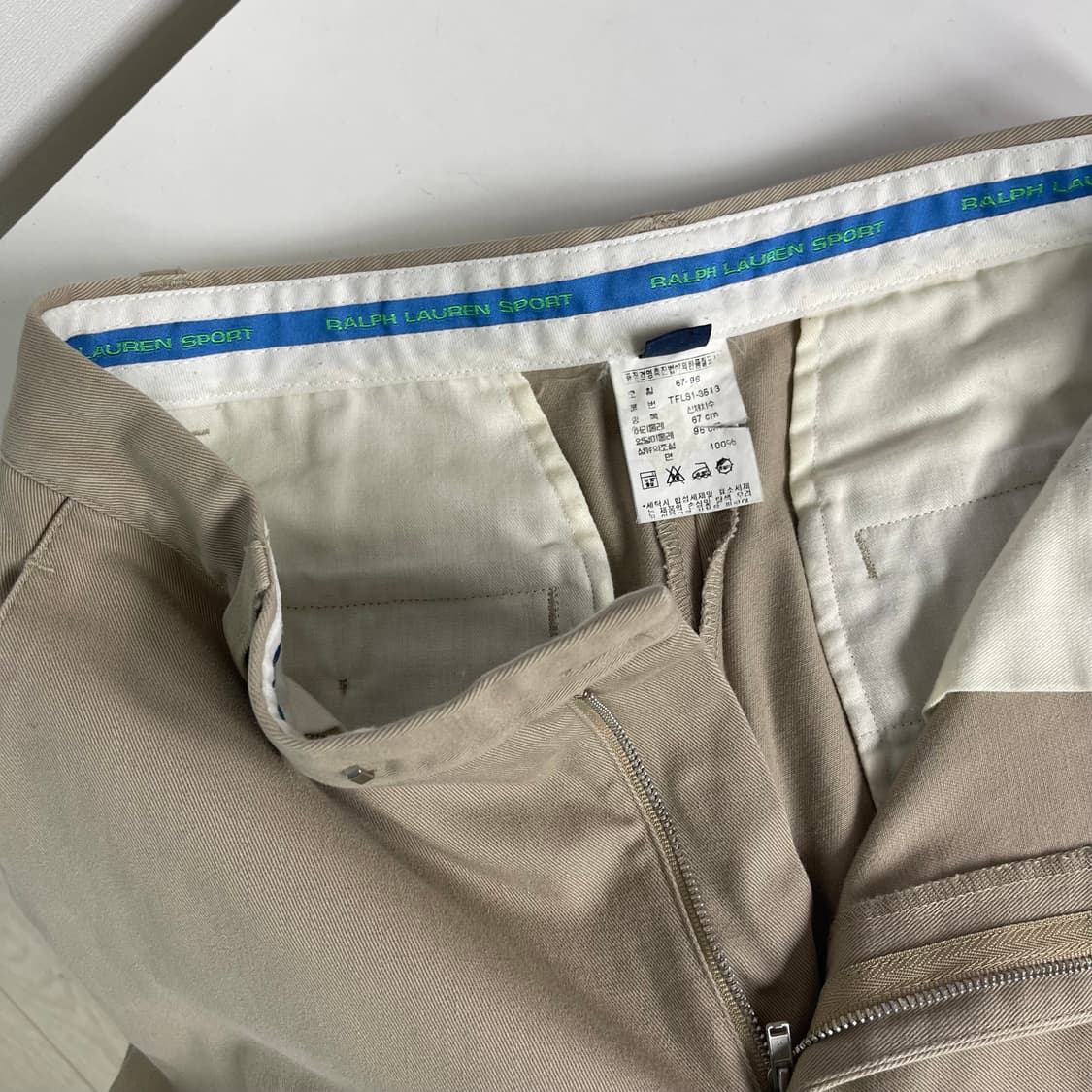 폴로 랄프로렌 스포츠 면바지 26인치 상품이미지9