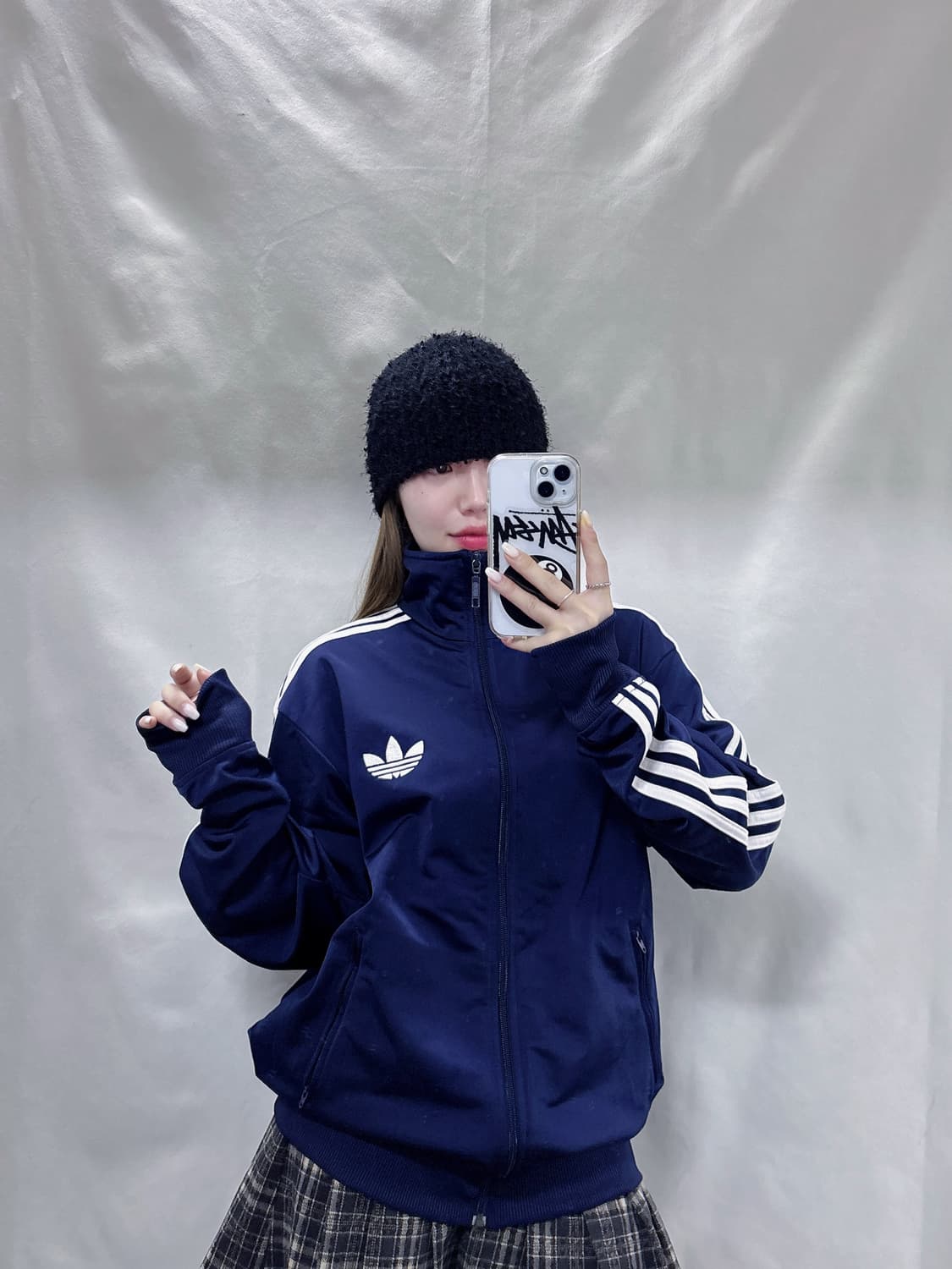 아디다스 네이비 파이어버드 트랙탑  상품이미지2