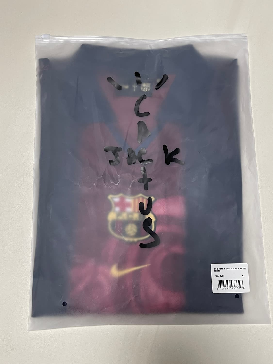 트레비스 스캇 x 바르셀로나 저지 판매 상품이미지2