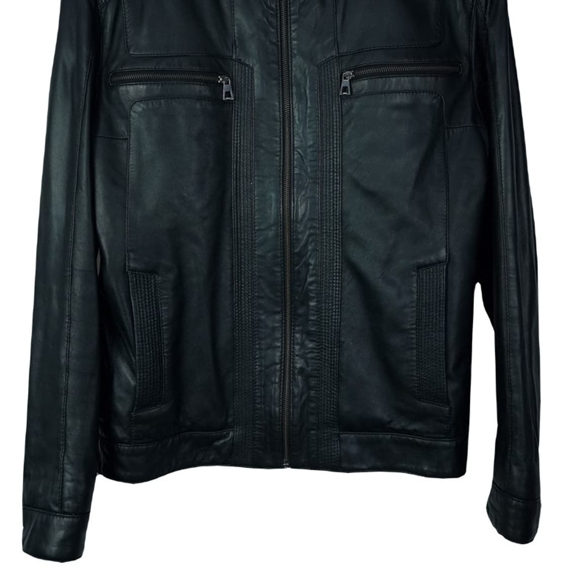 [VTG] 빈티지 리얼 쉽스킨 레더 오버핏 양가죽 레더 자켓 M16758 상품이미지5