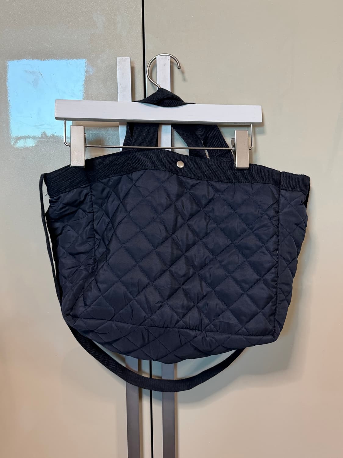 트래디셔널 웨더웨어 투웨이 퀼팅백 상품이미지2