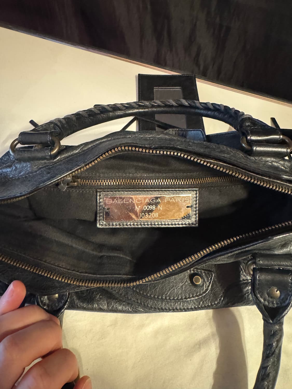 발렌시아가 르 시티 퍼스트백 스몰 2007 상품이미지5