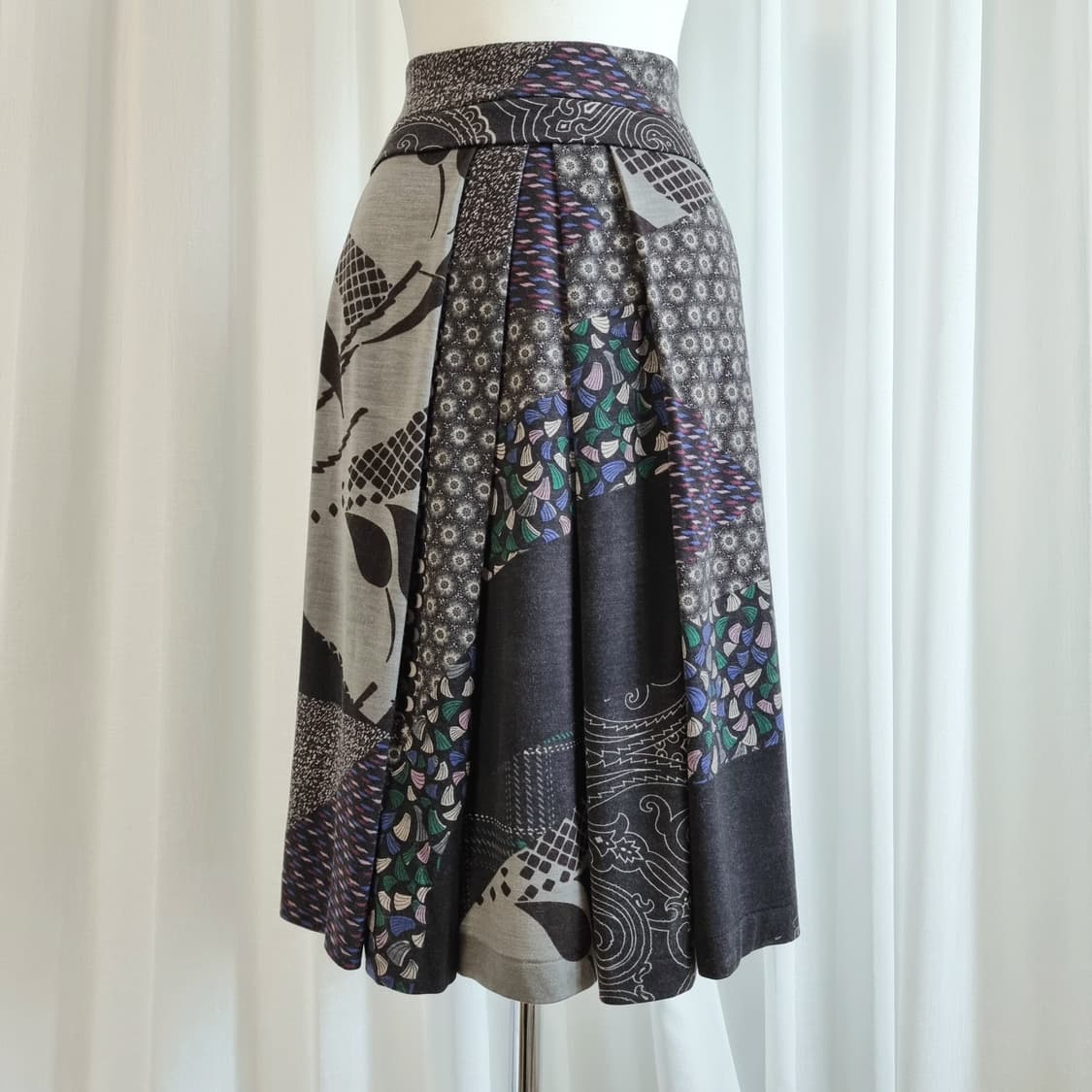 에트로 ETRO 니트 밴딩 스커트 치마 (30-31인치/표기44) 상태굿 상품이미지1