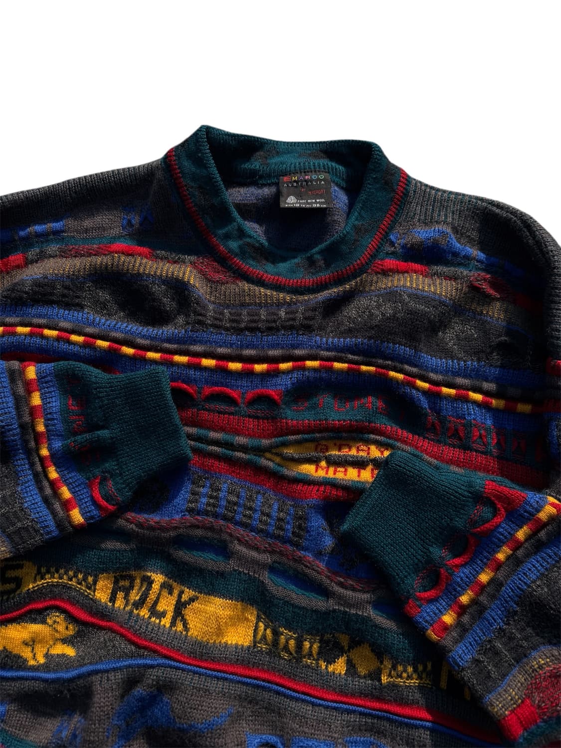 Emaroo 빈티지 케이블 니트 상품이미지2