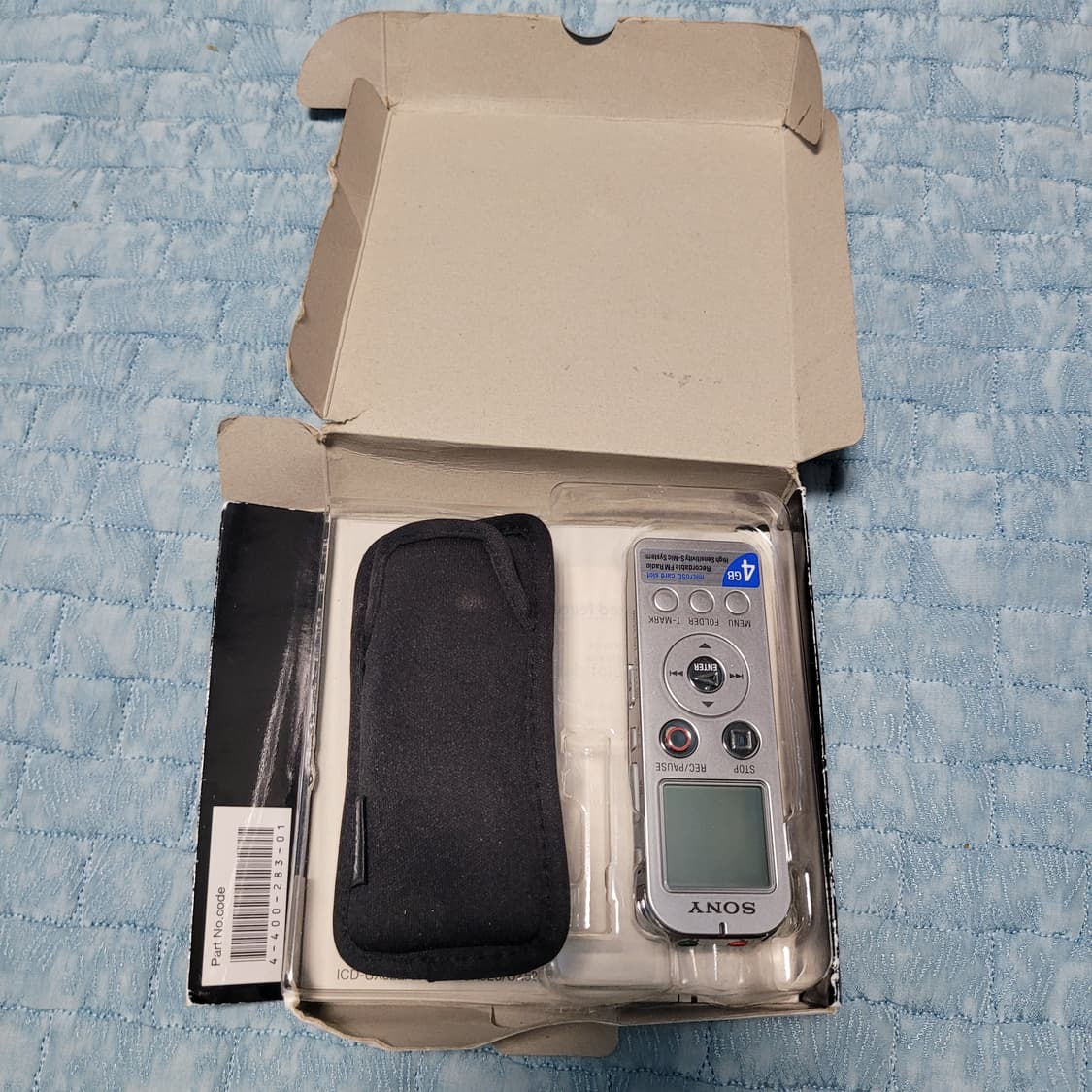 소니 IC 보이스레코더 UX523F 4GB 상품이미지2