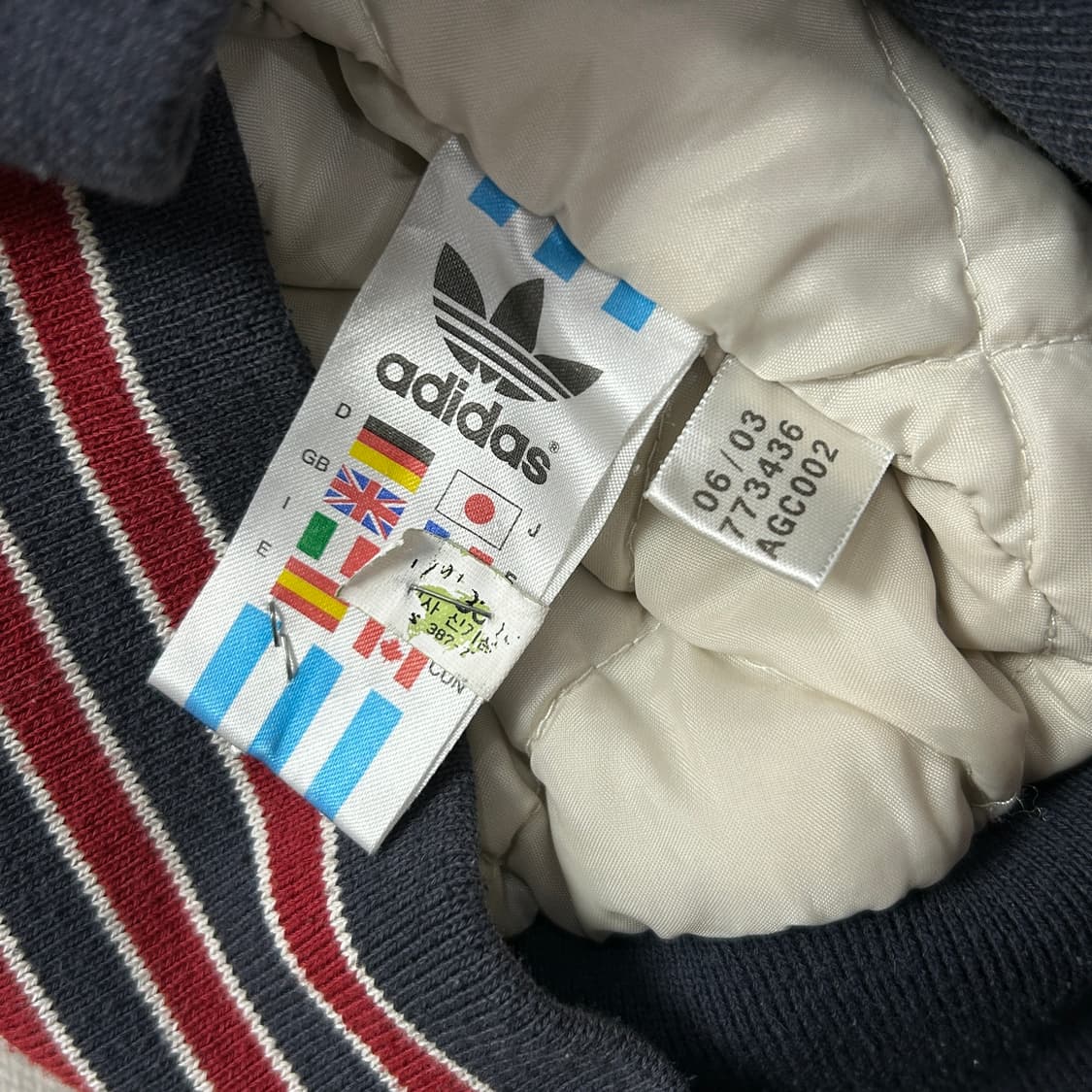 아디다스 올드스쿨 누빔 코듀로이 자켓(105) 상품이미지3