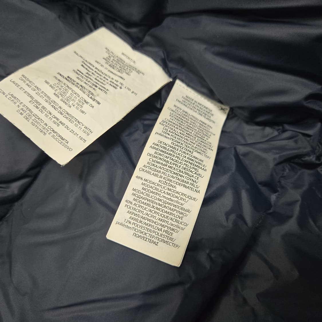 L 폴로랄프로렌 퍼포먼스 퍼 미드 다운자켓 상품이미지6