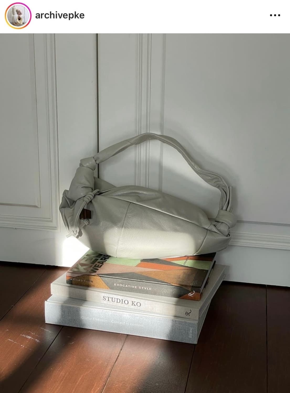 아카이브앱크 터번백 글로우슈가  상품이미지1