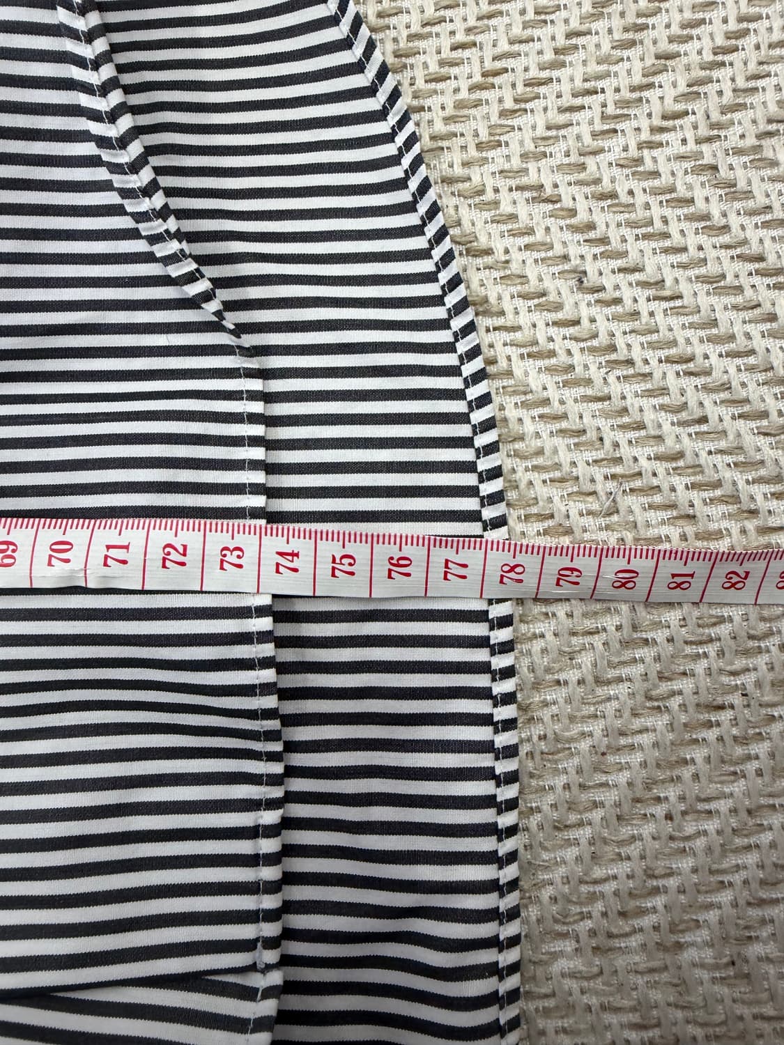 정품) 산드로 남성 스트라이프 셔츠 XL 상품이미지8