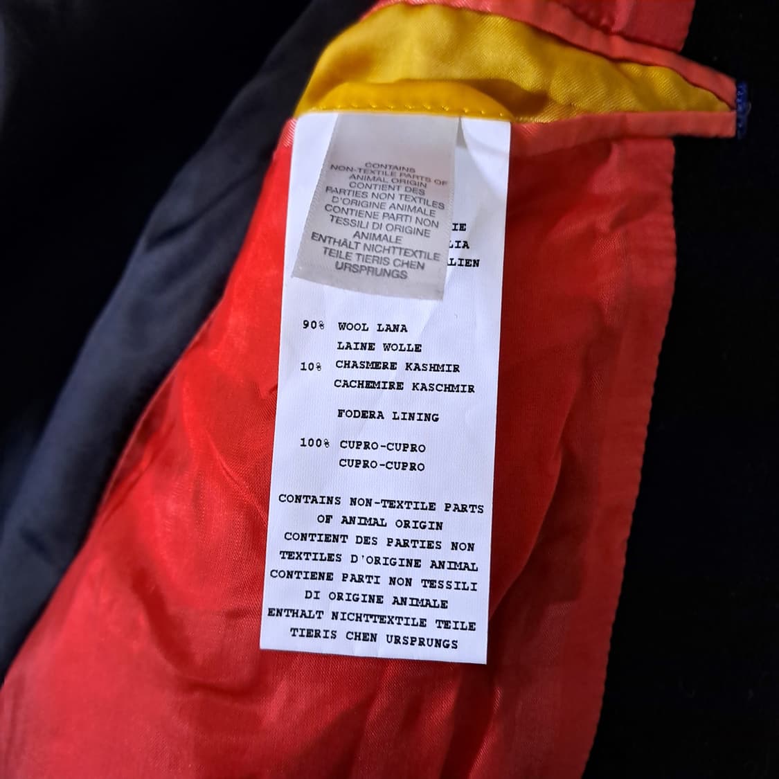 (택포) 폴스미스 메드인 이태리 울 블루종 M B15 상품이미지10