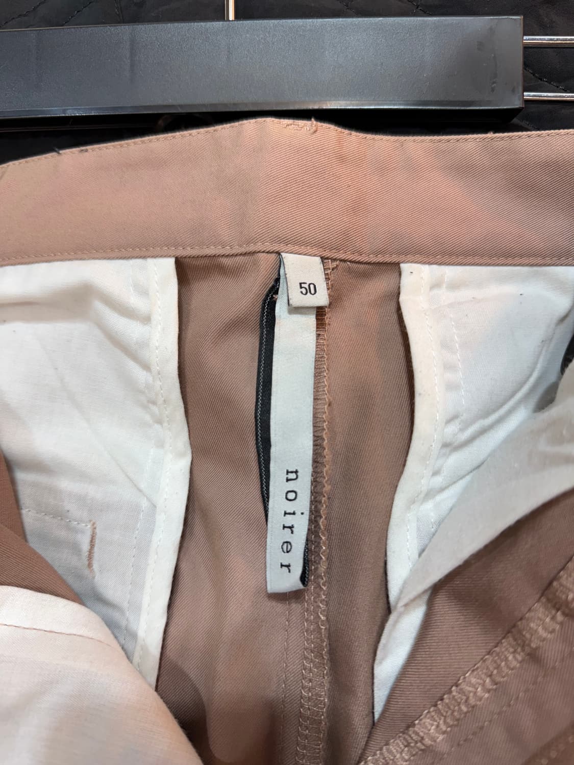 noirer 치노 팬츠 베이지 50 상품이미지5