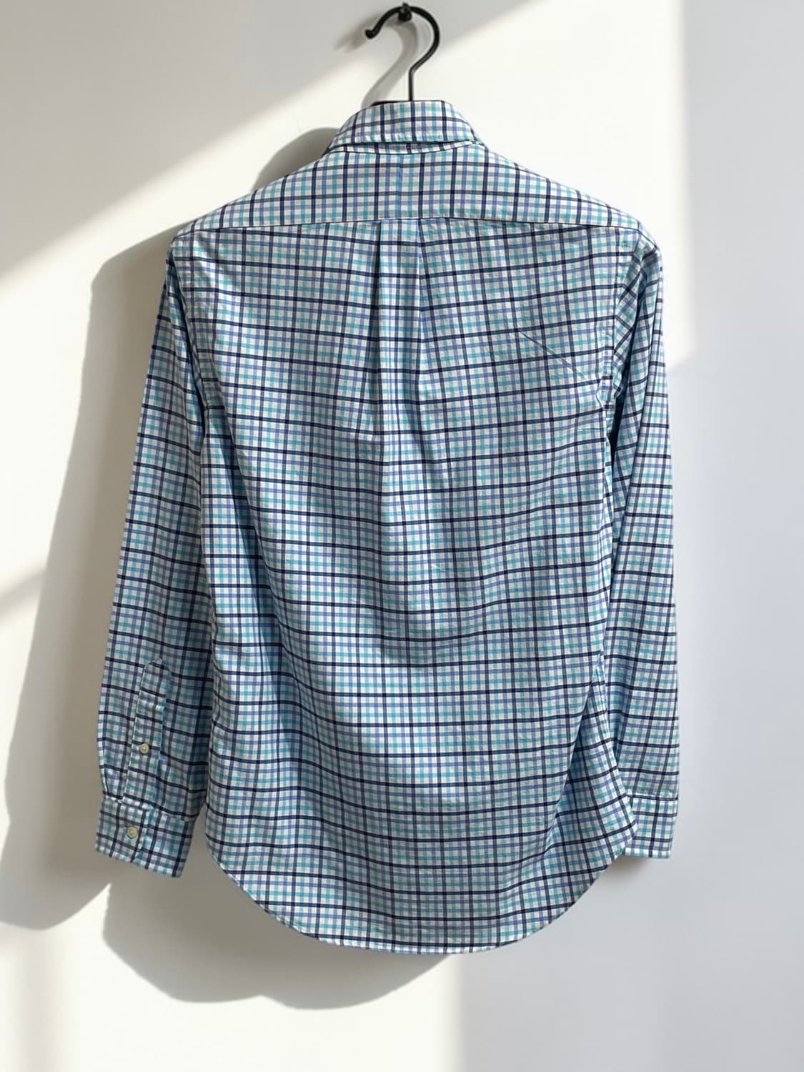 폴로 랄프로렌 하늘 체크 셔츠 상품이미지5