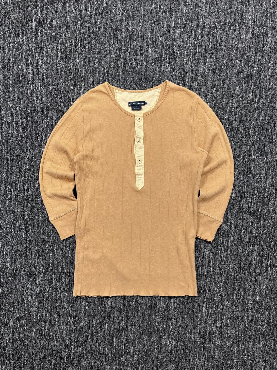 폴로 베이지 코튼 니트 상품이미지3