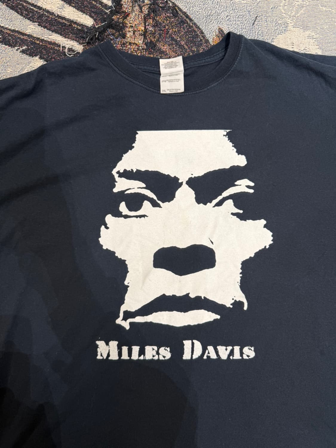 Miles Davis 재즈 아트 뮤지션 티셔츠 XXL 상품이미지2