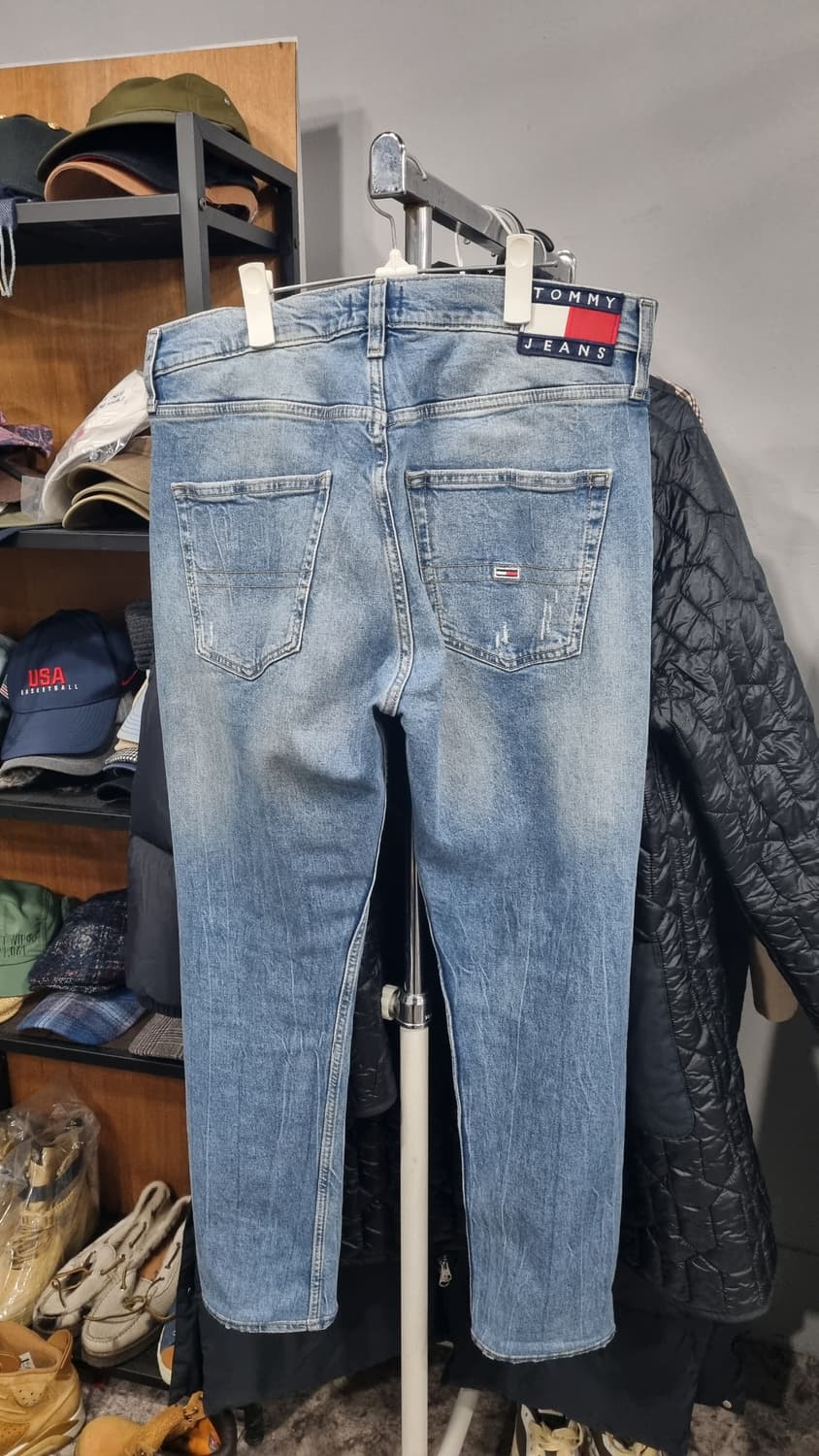 타미 데님팬츠 남성 34size 테이퍼드핏 상태깔끔 상품이미지3