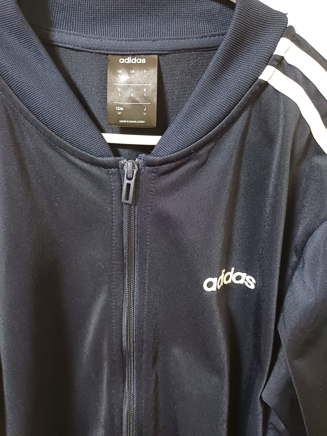 아디다스 네이비 삼선 트랙탑 져지 상품이미지2