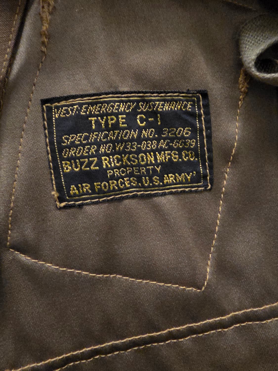 버즈릭슨 C1 vest 베스트  상품이미지4